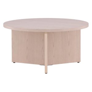 QUVIO Keno Salontafel – Whitewash Hout – Moderne Salontafel