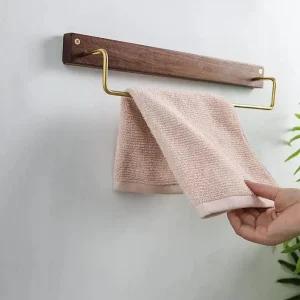 Dravis - Houten Handdoekhouder