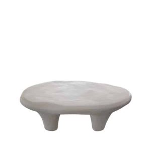 Rustieke witte salontafel