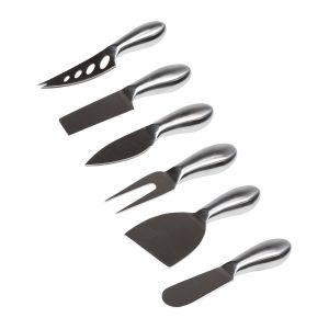 Krumble Kaasmessen set van 6 – RVS