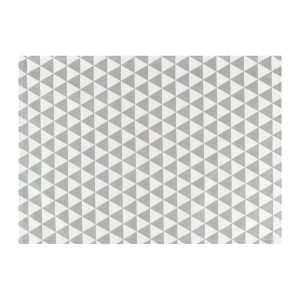 Krumble Theedoek – Driehoek patroon – Grijs en wit