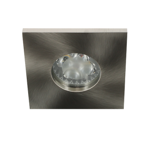 Camilla LED spot GU10 4Watt vierkant NIKKEL IP65 dimbaar