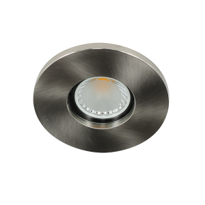 Camilla LED spot GU10 COB 3Watt rond NIKKEL IP65 dimbaar