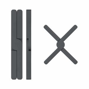 Krumble Siliconen pannenonderzetter – Opvouwbaar – Antraciet