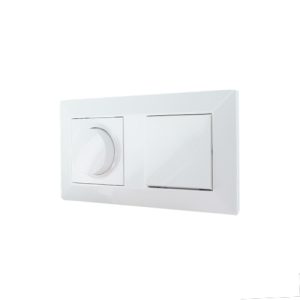 Oslo LED dimmer en schakelaar combinatie compleet (dimmer met wissel schakeling mogelijkheid)