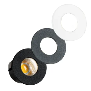 LED's Light PRO mini inbouwspot 3 cm - Voor overkapping, veranda's en inbouwplafonds - Dimbaar - 3 Kleuren plaatjes